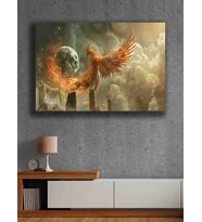 Koç stüdyo Modern tasarım kanvas tablo 50x70 (Çok Renkli)