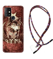 INFINIX Hot 8 9 10 11S Hot 10 Play 10T Kılıf Boyun Asklı Rasta Silikon Göktürk 3 1412