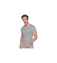 Tutku Erkek Ribana Spor Fanila 0107 6'lı Paket (Gri)