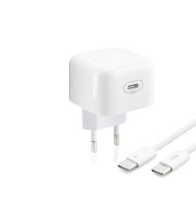 Type-c Hızlı Şarj Seti 45W Type-c Adaptörlü 1 M Örgülü Kablolu Beyaz ND1014