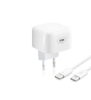 Type-c Hızlı Şarj Seti 45W Type-c Adaptörlü 1 M Örgülü Kablolu Beyaz ND1014
