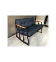 2'li Sallanan Sandalye Tv Koltuğu Kafe-balkon-mutfak-berjer-ofis Sallanır Çiftli Koltuk