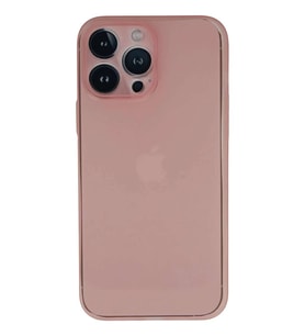 iPhone 13 Pro Max Kılıf PP Ultra İnce Kapak - Pembe