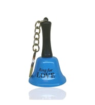 Anahtarlık Resepsiyon  Zil Ring For Love Mavi