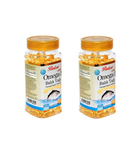 Balen Omega 3 Balık Yağı 1380 mg 100 Yumuşak Kapsül 2 Adet