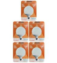 (5 Adet) 20W (120W) 6500K (Beyaz Işık) E27 Duylu (Kalın Duy) Glop Led Ampul