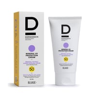 Dermoskin Blueage+ Mineral Filtreli Güneş Koruyucu Krem SPF 50+ Nemlendirici Güneş Kremi UVA & UVB 50 ml