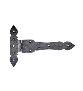 Antika Tarz Dekoratif Pirinç Kuyruklu Düğmeli Menteşe No3 - 155x240 mm, Oksit