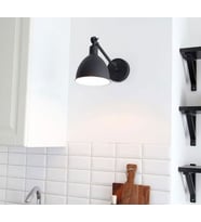 Rsylight Retro Metal Mafsallı Dekoratif Rustik Aplik