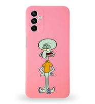 Samsung Galaxy M13 Uyumlu Lansman Kılıf Altı Kapalı İçi Kadife   Dokunaç Tasarımlı  Kapak (Şeffaf)
