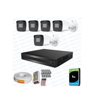 Provzen Hikvision RV 5 Kameralı Full HD Geniş Açı Güvenlik Kamerası 1TB