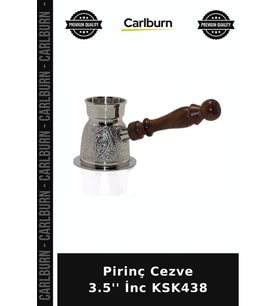 Özel Üretim Mutfak Geleneksel Sunum Çeyizlik Kahve Aksesuarı Pirinç Cezve 3.5'' İnc KSK438