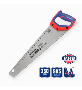 WORKPRO WP215035 350mm SK5 7 TPI Ağır Hizmet Tipi El Testeresi
