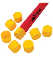 Wak-a-Tubes PP792 Oktav Kapakları - 8'li Set (Eğitim - Orff Aksesuarı)  Boomwhackers Borularını Bir Oktav Kalınlaştıran Özel Kapaklar, Ritim ve Melodi Eğitim Seti  İçerik: 8 Adet Standart Oktav Kapak