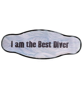 BESTDIVERS Maske Arkalığı IMBD, Neopren