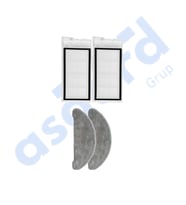 Roidmi Eve - Eve Plus Uyumlu 2 Filtre 2 Mop PKT-iasgf0000647