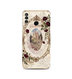 Huawei P30 Lite Uyumlu Baskılı Yumuşak Silikon Şeffaf Telefon Kılıfı
