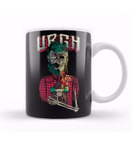 Rock Skull Kupa Bardak Porselen