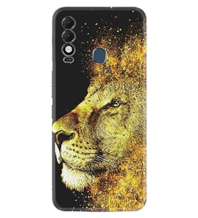 Spark 8T Kılıf Resimli Desenli Baskılı Silikon Leon 1323