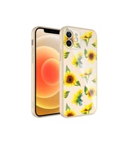 Apple iPhone 12 Uyumlu Kılıf Kamera Korumalı Desenli Sert Silikon Zore Epoksi Kapak (Model 2)