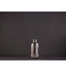 İron Flower Pot Small Ma6361 Silver Vazo Standart - Silver (Gümüş)