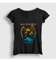 Presmono Kadın Siyah Angel Black Veil Brides T-Shirt 18727tt