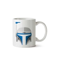 Star Wars Jango Fett Bounty Hunter Episode II Attack of the Clones iki Tarafı Baskılı Kupa Bardak