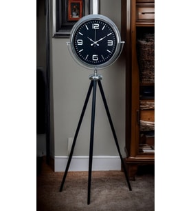 Krom Asil Tripod Ayaklı Saat (Standart)