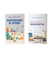 Montessori El Kitabı & Montessori Yöntemi İle Çocuk Eğitimi (2 Kitap Takım)