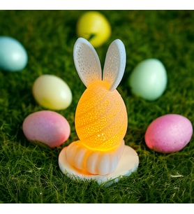 Paskalya easter Işıklı Tavşan