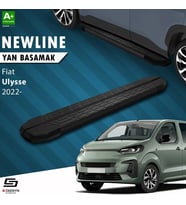 S-Dizayn Fiat Ulysse Uzun Şase NewLine Siyah Yan Basamak 243 Cm 2022 Üzeri A+ Kalite