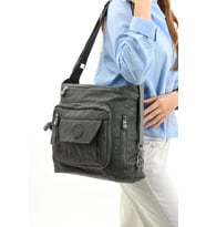 Ultra Hafif Hem Sırt Hem Omuz Kadın Çantası Gri (Model: 571-5B)