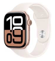 Apple Watch Series 10 Gps 42MM Rose Gold Aluminium Case With Light Blush Sport Band - S/m
