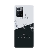 Xiaomi Poco X3 GT Kılıf Resimli Desenli Baskılı Silikon Kılıf Life and Death 1339