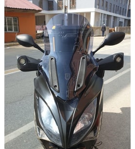 MOTOCAM Kymco Xciting 500 R Ön Cam 2010-2011 Model 72cm Füme Renkli 4mm UZUN