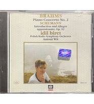 (Plak Değildir CD dir) CD İdil Biret Brahms Shumann Açılmamış Ambaladında CD (Karışık)