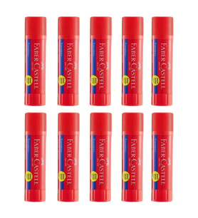 Faber-Castell Faber Castell Stick Yapıştırıcı 40 gr 10 Adet