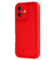 iPhone 16 Kılıf Viera Silikon - Kırmızı