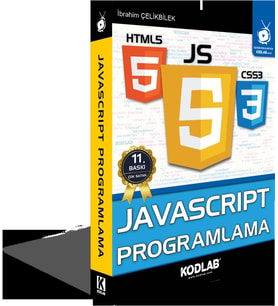 JAVASCRİPT PROGRAMLAMA EĞİTİM KİTABI (Siyah - Beyaz)