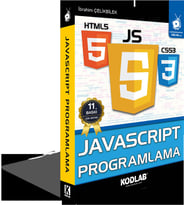 JAVASCRİPT PROGRAMLAMA EĞİTİM KİTABI (Siyah - Beyaz)