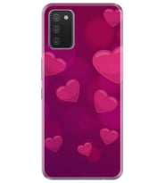 Kılıfland Samsung Galaxy A02S Kılıf Silikon Resimli Kapak Watercolor Love Stok 278