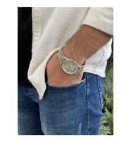 Özel Kutulu Yeni Sezon Lüx Spor Premium Gümüş Renk Metal Erkek Kol Saati Özel Kutusunda İndirimli Kuponlu Avantajlı Hediyelik Ürün Sevgiliye Eşe Babaya Abiye Hediye