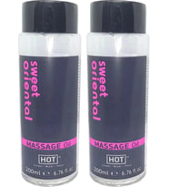 Süper Sweet Oriental Aromalı Rotik Aromaterapi Masaj Yağı 400ML x 2 Adet