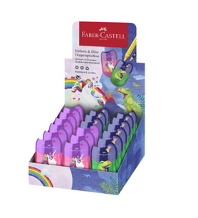 Faber Castell Dino veya Unicorn Kalemtraş Lisanslı - 1 adet