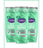 Duru  Yağlanma Eğilimli Saçlar İçin Arındırıcı ve Hacim Verici Şampuan 3x400 Ml