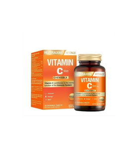 Nutraxin Vitamin C 500 mg 30 Çiğneme Tablet