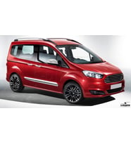 Ford Courier Abs Krom Ayna Kapağı 2 Prç 2014-2017