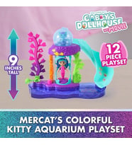 S01009006 SUN-SPM-FİGÜR OYUN SET GABBY S DOLLHOUSE RENKLİ AKVARYUM 12PRÇ.