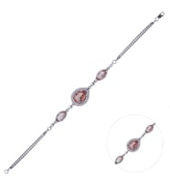 Nusnus Damla Zultanite Taşlı Kadın Gümüş Bileklik 10.10 Gr