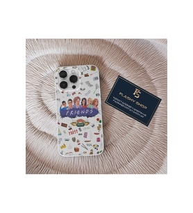 Realme 5İ / 6İ Uyumlu Friends Dizisi Tasarımlı Şeffaf Kılıf